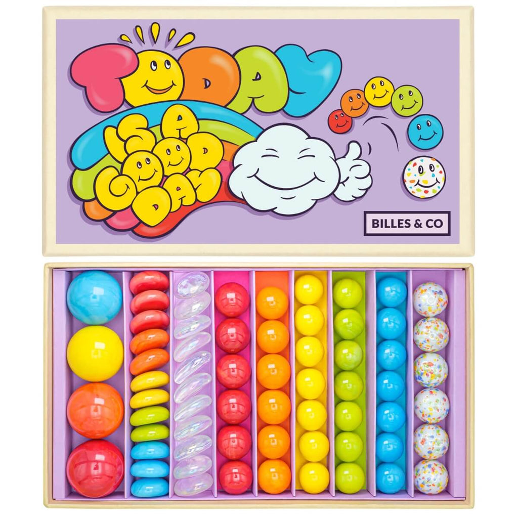 SECONDS - Billes & Co. Today Is A Good Day Marbles - Lilac main image 1