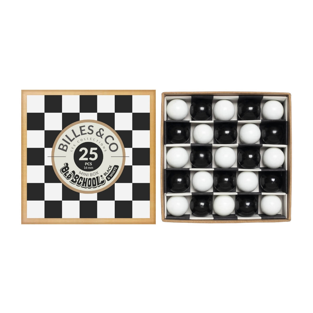 MINIBOX-09 Billes & Co. Marbles Mini Box - Old School