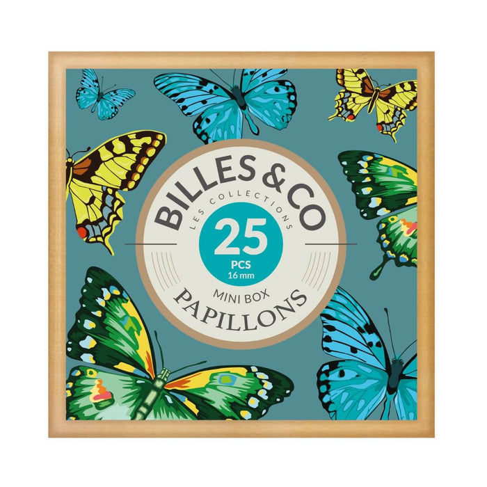 MINIBOX-03 Billes & Co. Marbles Mini Box - Butterfly