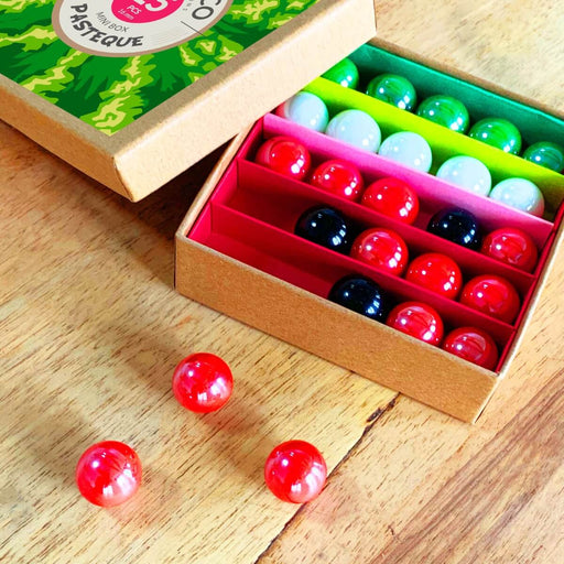 MINIBOX-08 Billes & Co. Marbles Mini Box - Watermelon