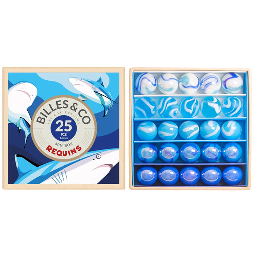 MINIBOX-04 Billes & Co. Marbles Mini Box - Shark - Australia