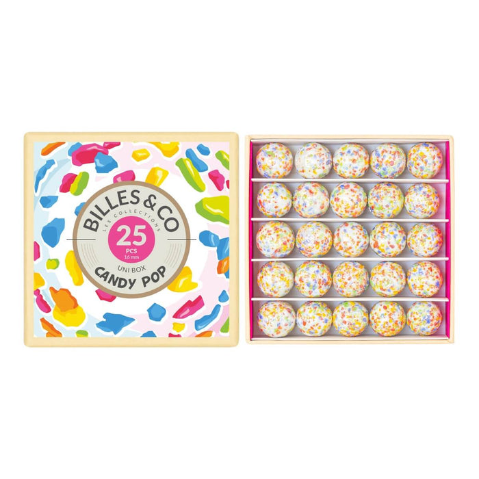 UNIBOX-12 Billes & Co. Marbles Uni Box - Candy Pop