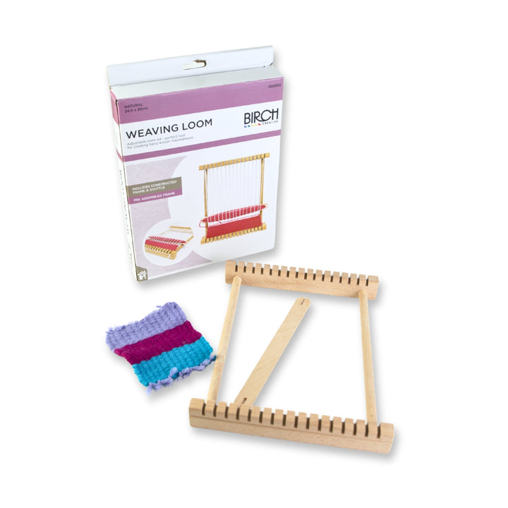 Wooden Weaving Loom Rectangle 24.5x20cm from Australia