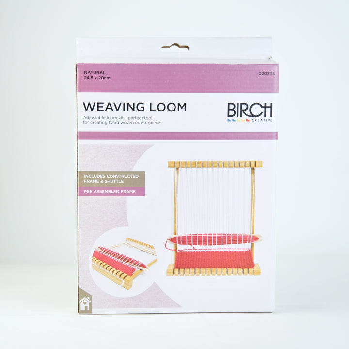 Wooden Weaving Loom Rectangle 24.5x20cm from Australia