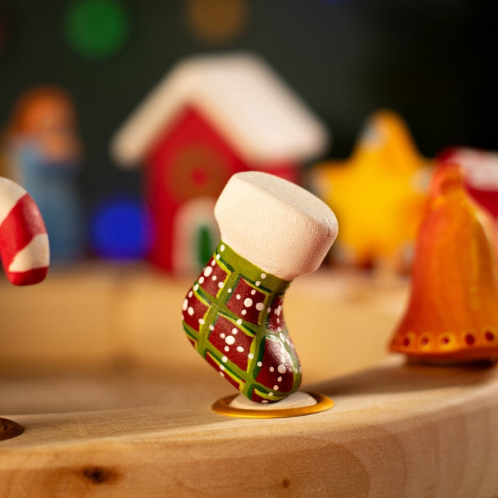 BumbuToys Wooden Celebration Ring Decoration
