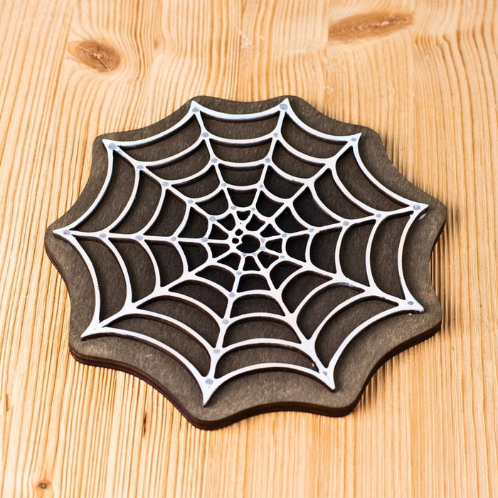 BumbuToys Landscape Wooden Figure - Cobweb for Small World Play from Australia