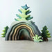 BumbuToys Landscape Wooden Figure - Dragon's Cave for Small World Play from Australia