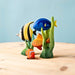 BumbuToys Seascape Wooden Figure - Seaweed - Small for Small World Play from Australia