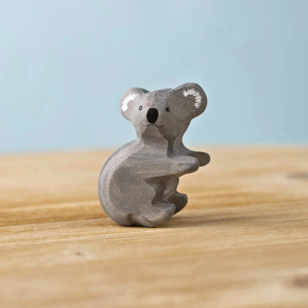 BumbuToys Wooden Koala for Small World Play from Australia