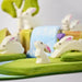 BumbuToys Wooden Animal - Rabbit Baby - Easter, Curious for Small World Play from Australia
