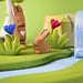 BumbuToys Wooden Animal - Rabbit Baby - Sitting for Small World Play from Australia