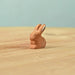 BumbuToys Wooden Animal - Rabbit Baby - Sitting for Small World Play from Australia