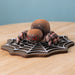 BumbuToys Wooden Animal - Spider & Cobweb - Set of 2 for Small World Play from Australia