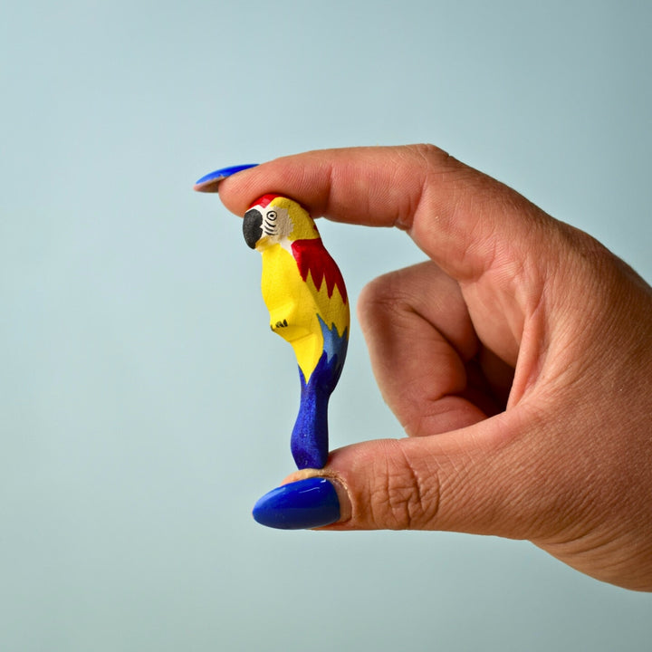 Wooden Bird - Amazon Parrot