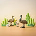 BumbuToys Wooden Bird Emu for Small World Play from Australia
