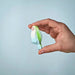 Handcrafted BumbuToys Wooden Birds Lovebird Green & Blue for Small World Play from Australia