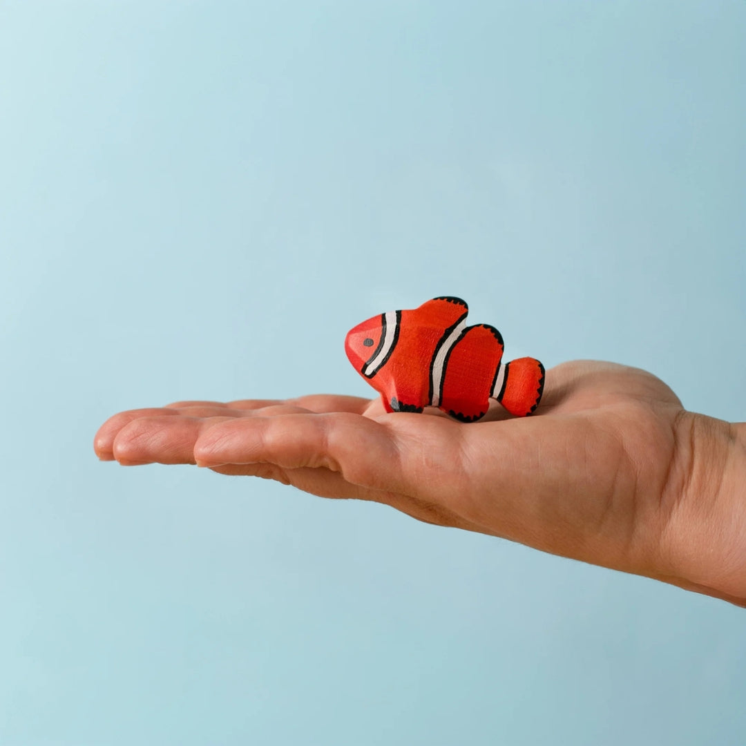 BumbuToys Wooden Celebration Ring Decoration - Clownfish - Online, Australia