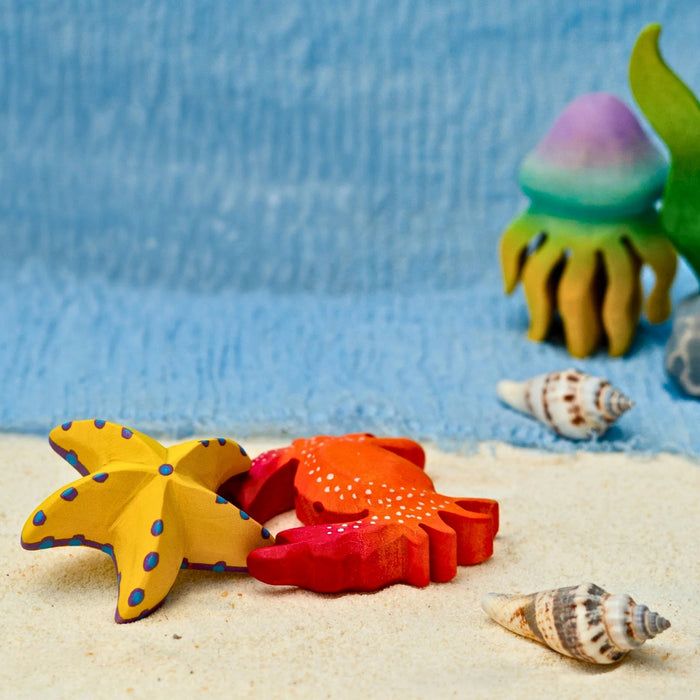 BumbuToys Wooden Celebration Ring Decoration - Crab - Online, Australia