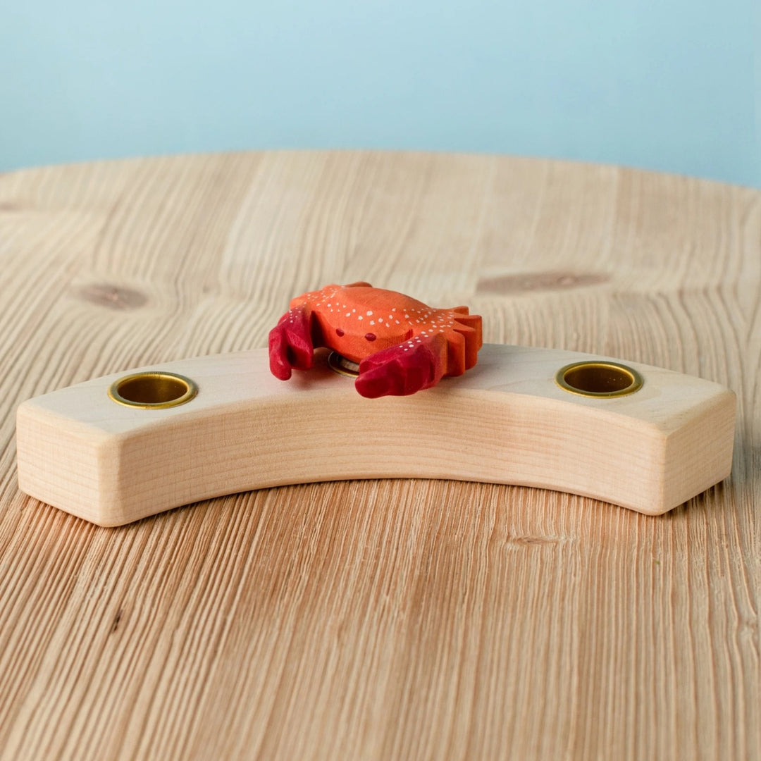 BumbuToys Wooden Celebration Ring Decoration - Crab - Online, Australia