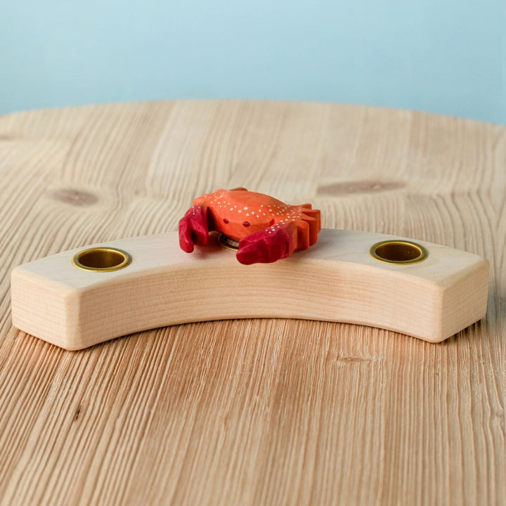 BumbuToys Wooden Celebration Ring Decoration - Crab - Online, Australia