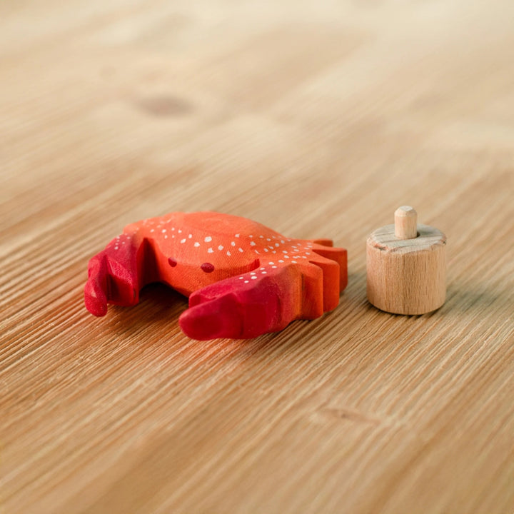 BumbuToys Wooden Celebration Ring Decoration - Crab - Online, Australia