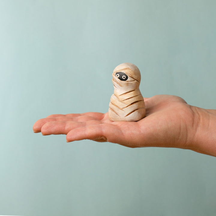 BumbuToys Wooden Celebration Ring Decoration - Enchanted Mummy - Online, Australia