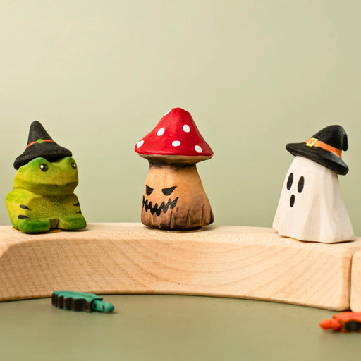 BumbuToys Wooden Celebration Ring Decoration - Enchanted Mushroom - Online, Australia