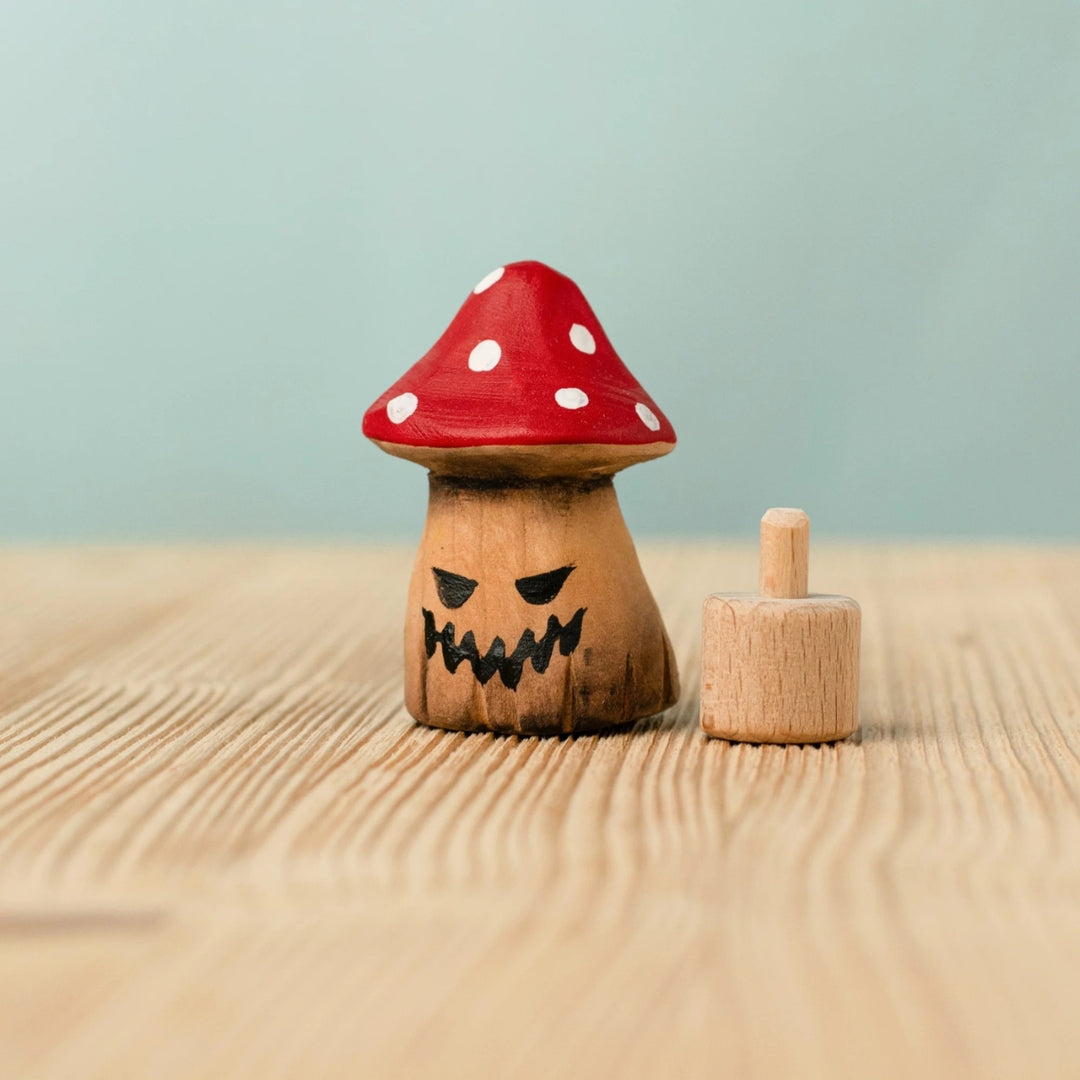 BumbuToys Wooden Celebration Ring Decoration - Enchanted Mushroom - Online, Australia