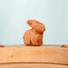 BumbuToys Wooden Celebration Ring Decoration - Festive Bunny for Small World Play - Online, Australia