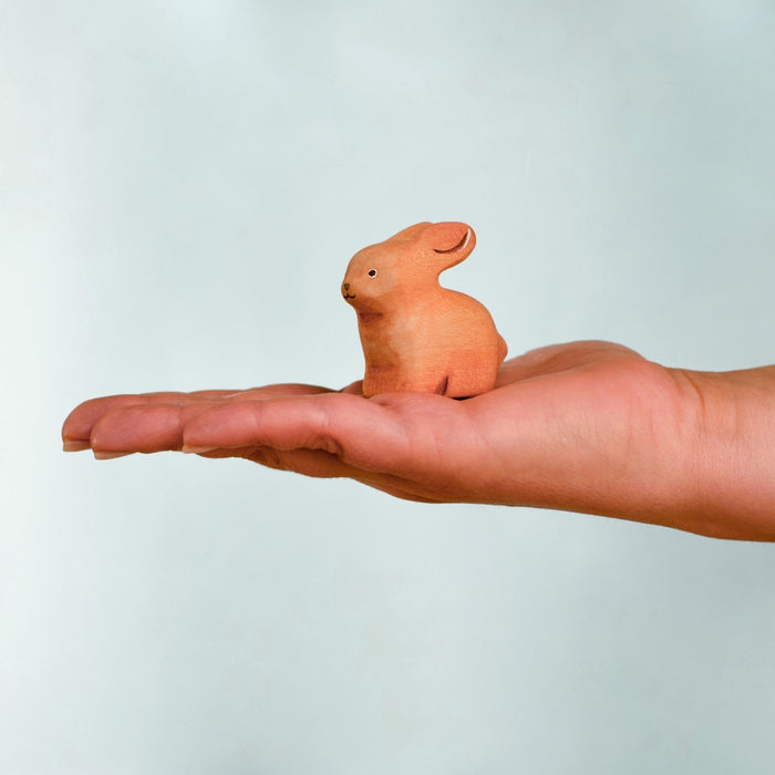 BumbuToys Wooden Celebration Ring Decoration - Festive Bunny for Small World Play - Online, Australia