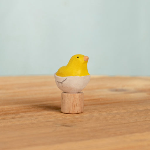 BumbuToys Wooden Celebration Ring Decoration - Festive Chick Egg - Online, Australia