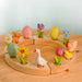 BumbuToys Wooden Celebration Ring Decoration - Festive Chick Egg - Online, Australia