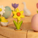 BumbuToys Wooden Celebration Ring Decoration - Festive Daffodil for Small World Play - Online, Australia