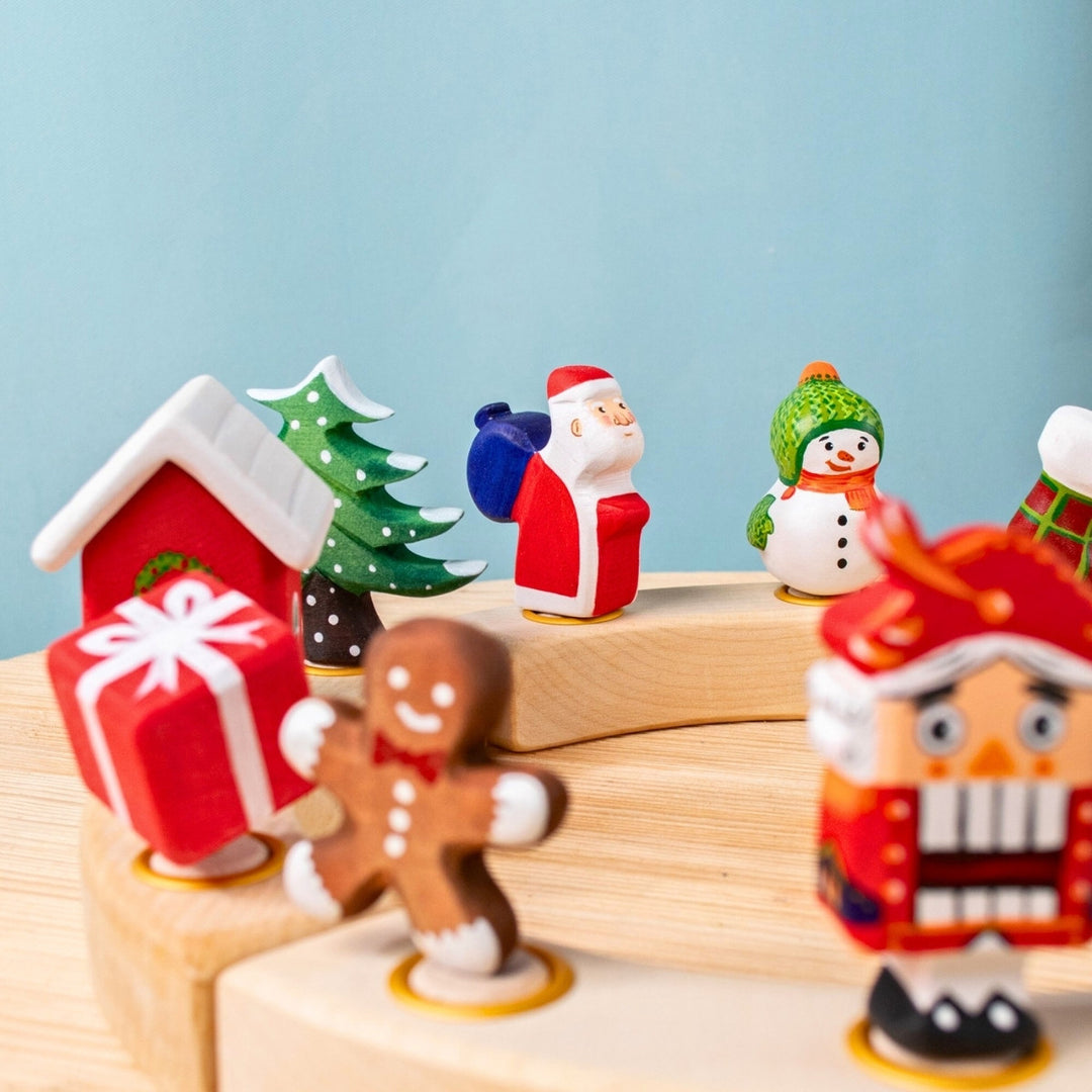 BumbuToys Wooden Celebration Ring Decoration - Festive Gift - Birthday Ring Figure from Australia