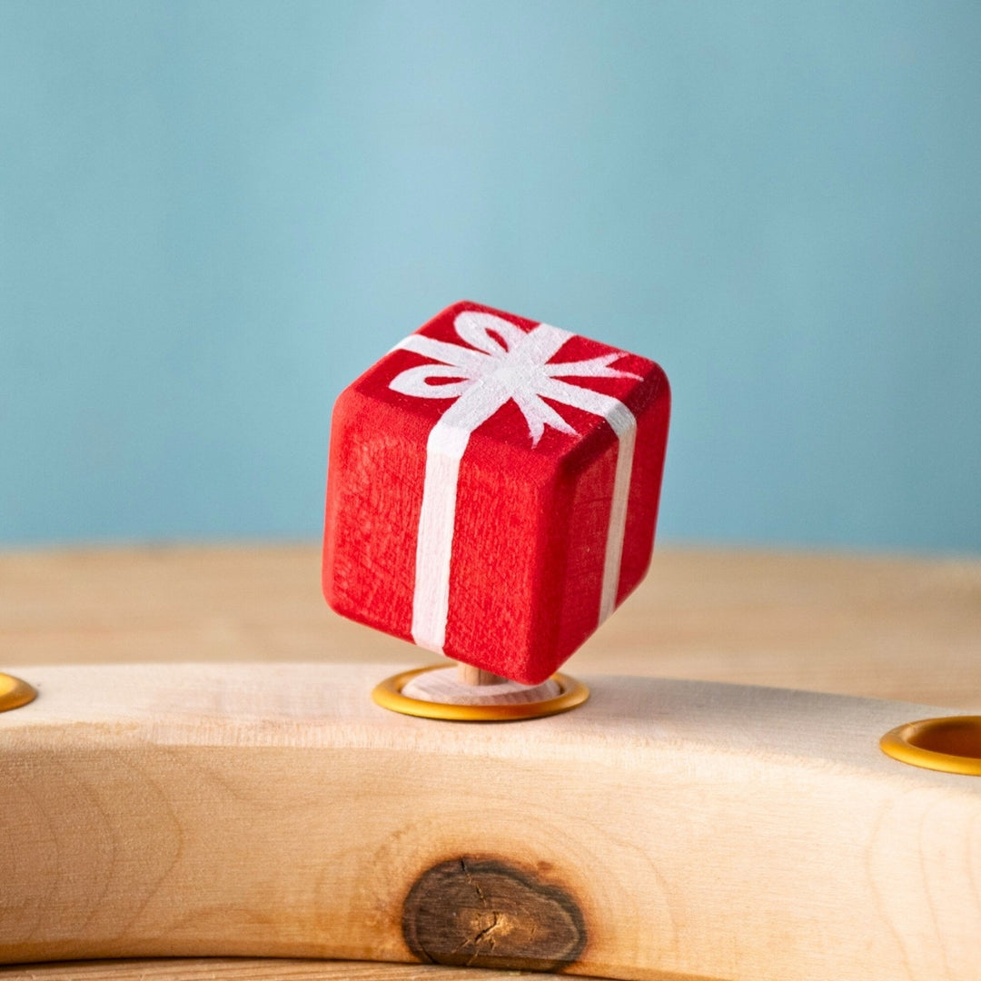 BumbuToys Wooden Celebration Ring Decoration - Festive Gift - Birthday Ring Figure from Australia