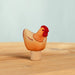 BumbuToys Wooden Celebration Ring Decoration - Festive Hen for Small World Play - Online, Australia