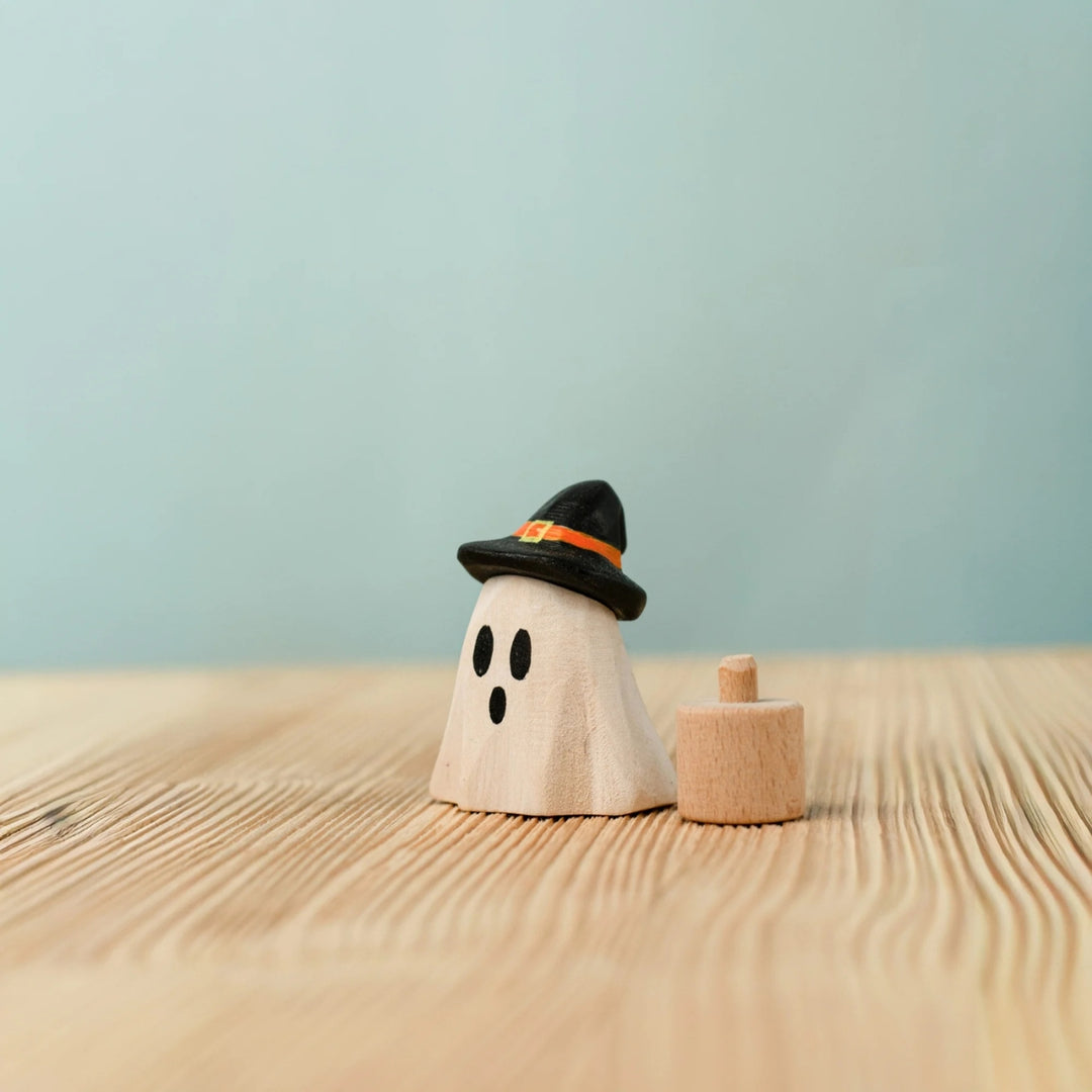 BumbuToys Wooden Celebration Ring Decoration - Ghost Wizard - Online, Australia