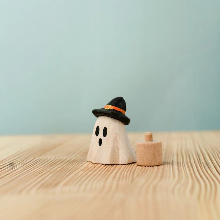 BumbuToys Wooden Celebration Ring Decoration - Ghost Wizard - Online, Australia