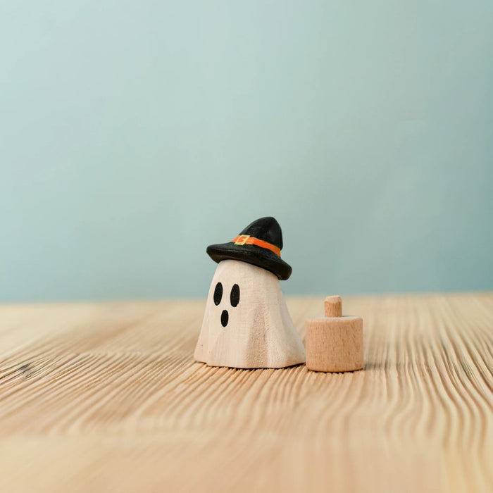 BumbuToys Wooden Celebration Ring Decoration - Ghost Wizard - Online, Australia
