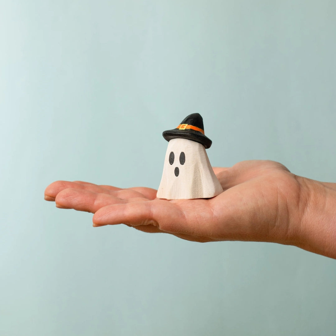BumbuToys Wooden Celebration Ring Decoration - Ghost Wizard - Online, Australia