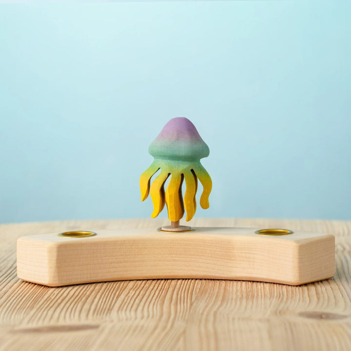 BumbuToys Wooden Celebration Ring Decoration - Jellyfish - Online, Australia