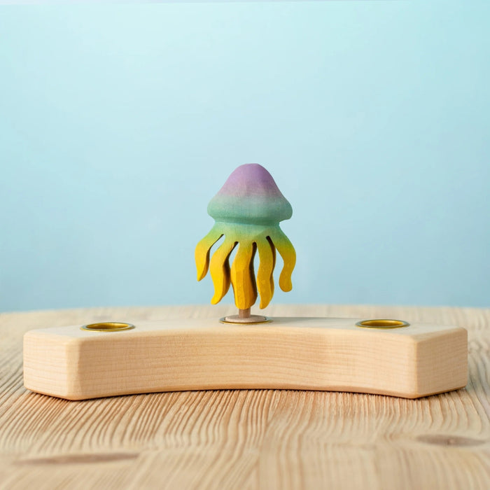 BumbuToys Wooden Celebration Ring Decoration - Jellyfish - Online, Australia