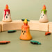 BumbuToys Wooden Celebration Ring Decoration - Magic Candle - Orange - Online, Australia