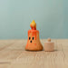 BumbuToys Wooden Celebration Ring Decoration - Magic Candle - Orange - Online, Australia