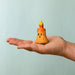 BumbuToys Wooden Celebration Ring Decoration - Magic Candle - Orange - Online, Australia