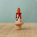 BumbuToys Wooden Celebration Ring Decoration - Magic Candle - Red - Online, Australia