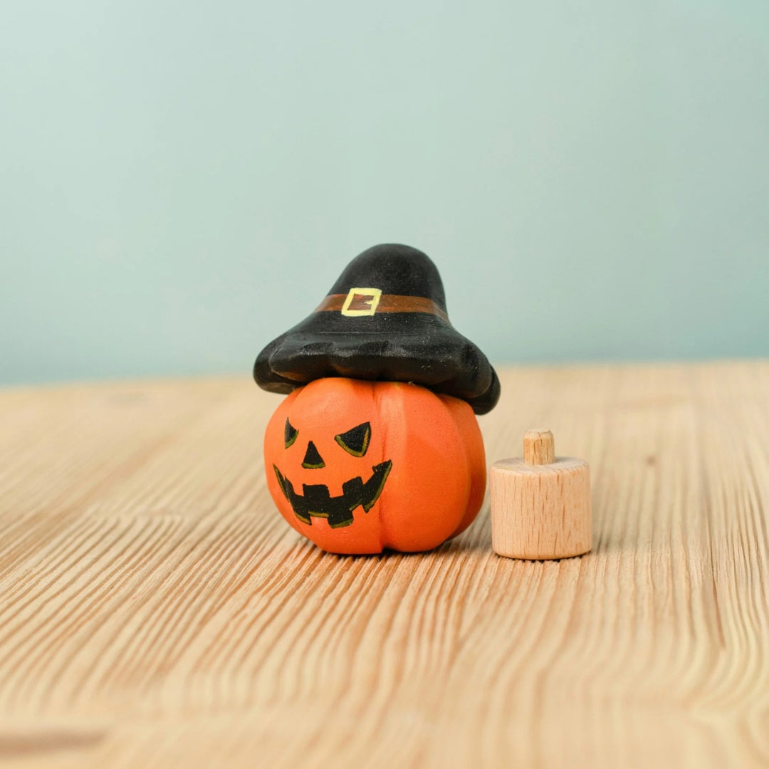 BumbuToys Wooden Celebration Ring Decoration - Magic Pumpkin - Online, Australia