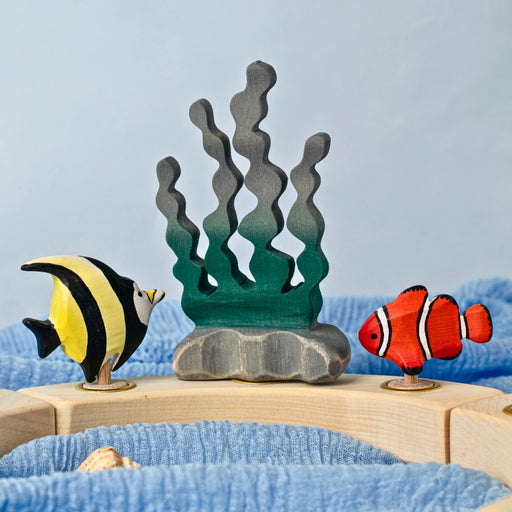 BumbuToys Wooden Celebration Ring Decoration - Moorish Idol Fish - Online, Australia