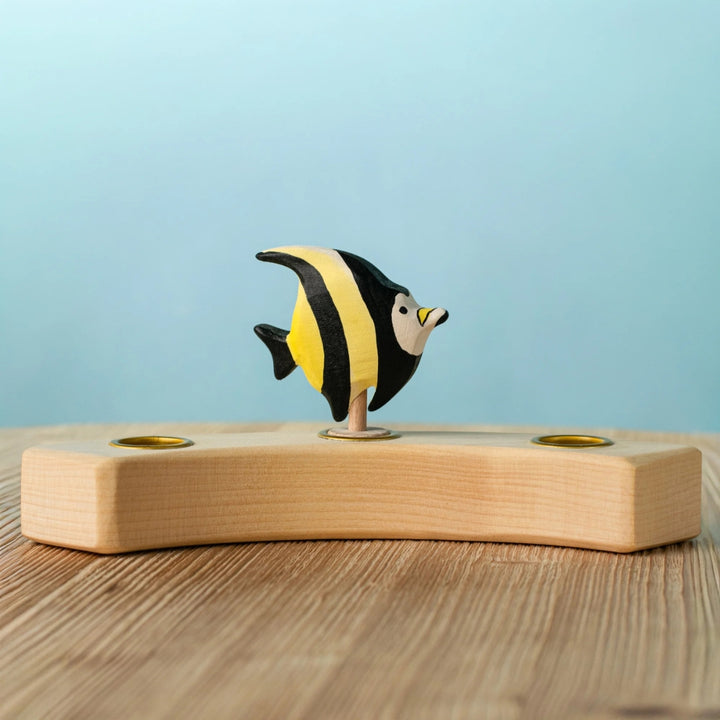 BumbuToys Wooden Celebration Ring Decoration - Moorish Idol Fish - Online, Australia
