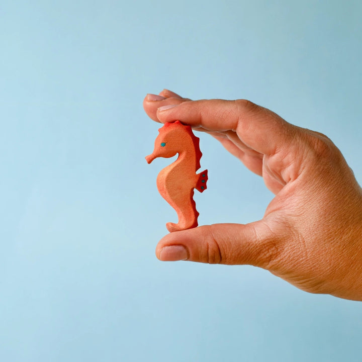 BumbuToys Wooden Celebration Ring Decoration - Seahorse - Online, Australia